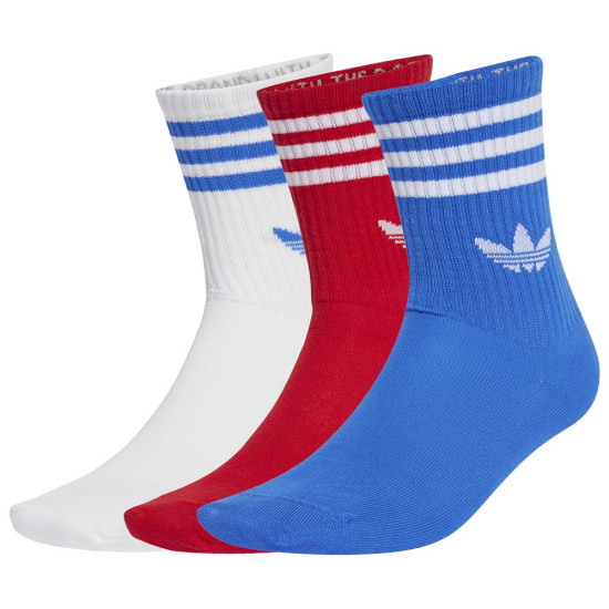 Adidas Κάλτσες 3-Stripes Crew Socks 3 pairs